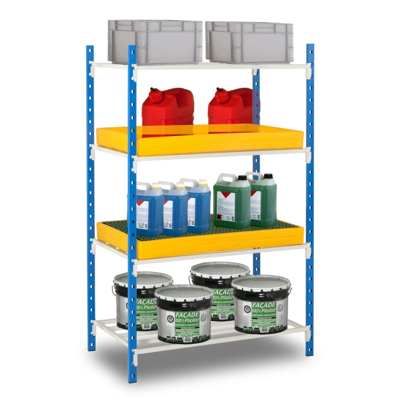 Bac de rétention plastique pour étagère - Image 1