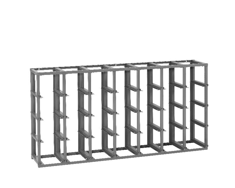 Bâti vide pour rack de rangement 28 postes 12.5 litres – 2702711 - Image 1