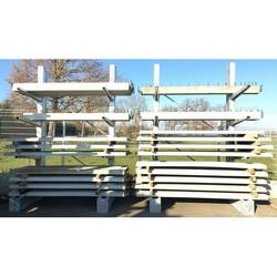 Cantilever extérieur super lourd simple face 20m – fabrication française – 2 niveaux avec bras de 1500 mm – capacité 500 kg - Image 1