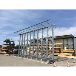 Cantilever extérieur super lourd simple face – 25m – 15 colonnes – galvanisé à chaud – fabrication européenne - Image 1