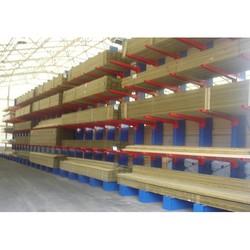 Cantilever intérieur super lourd simple face 18m – fabrication française – 4 niveaux – capacité 500 kg par bras - Image 1