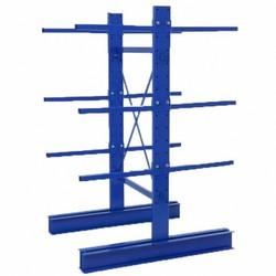 Rayonnage cantilever léger double face – profondeur 50 cm – kit évolutif et pratique - Image 1