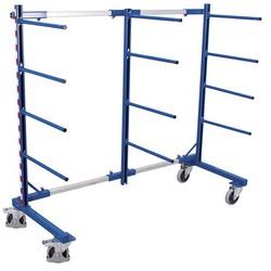 Rayonnage cantilever mobile réglable – simple face – 3 montants – capacité 400kg - Image 1