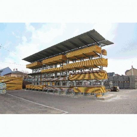 Cantilever super lourd – rayonnage pour charges longues et très lourdes – simple ou double face - Image 1