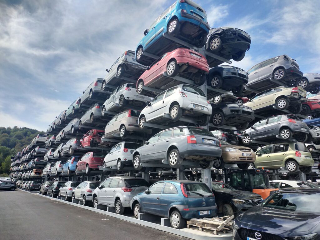 Cantilever V.H.U. OHRA – IPE laminé à chaud – simple ou double face – jusqu&rsquo;à 5 niveaux de stockage - Image 1