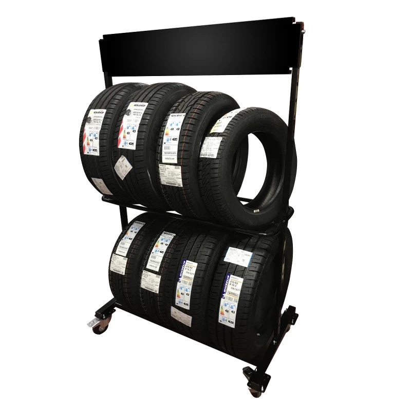 Chariot présentoir à pneus 1