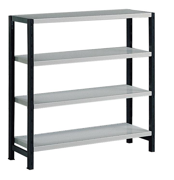 Comptoir rayonnage universel peint claire voie profondeur 500 – 1602614 - Image 1