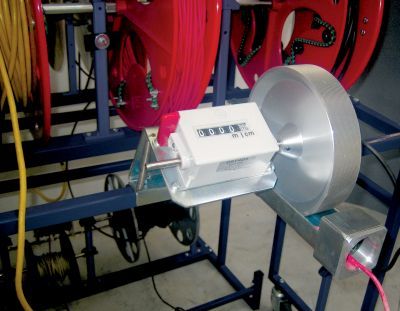 Distributeur de couronnes et bobines – Gamme BOBI® avec option Métreuse M35 – Pour câbles Ø maxi 35 mm - Image 1