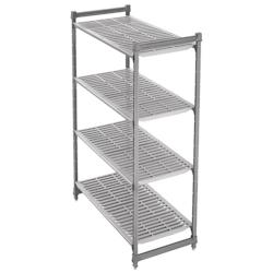Equipementpro – Unité de 4 étagères à claire-voie Cambro 1830 x 915 x 460mm – EQGH617 - Image 1