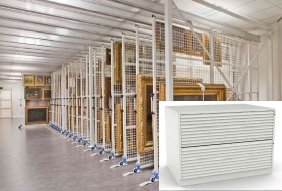 Grilles à tableaux Artestore – Accès facile aux oeuvres et économie d&rsquo;espace - Image 1