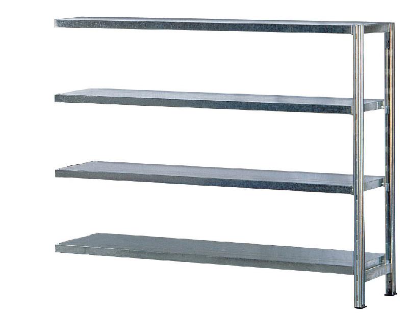 Kit comptoir claire-voie – suivant – rayonnage galvatop h.1000 x l.1000 x p.500 mm – 1602104 - Image 1