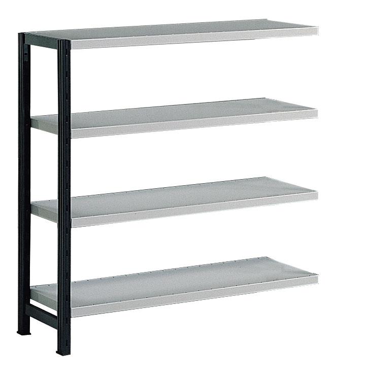 Kit comptoir suivant rayonnage universel peint claire voie h.1000 x l.1000 x p.300 mm – 1602611 - Image 1