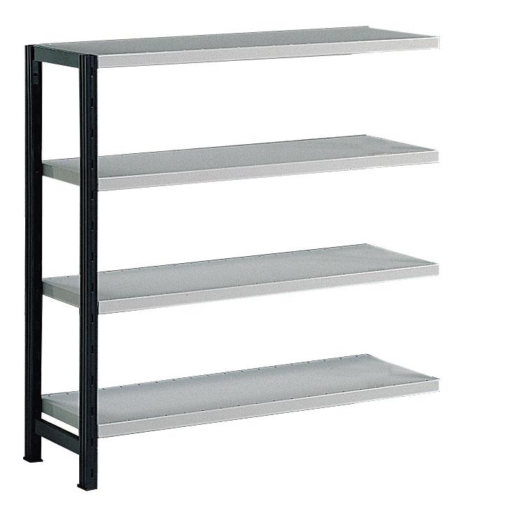 Kit comptoir suivant rayonnage universel peint claire voie h.1000 x l.1000 x p.600 mm – 1602617 - Image 1