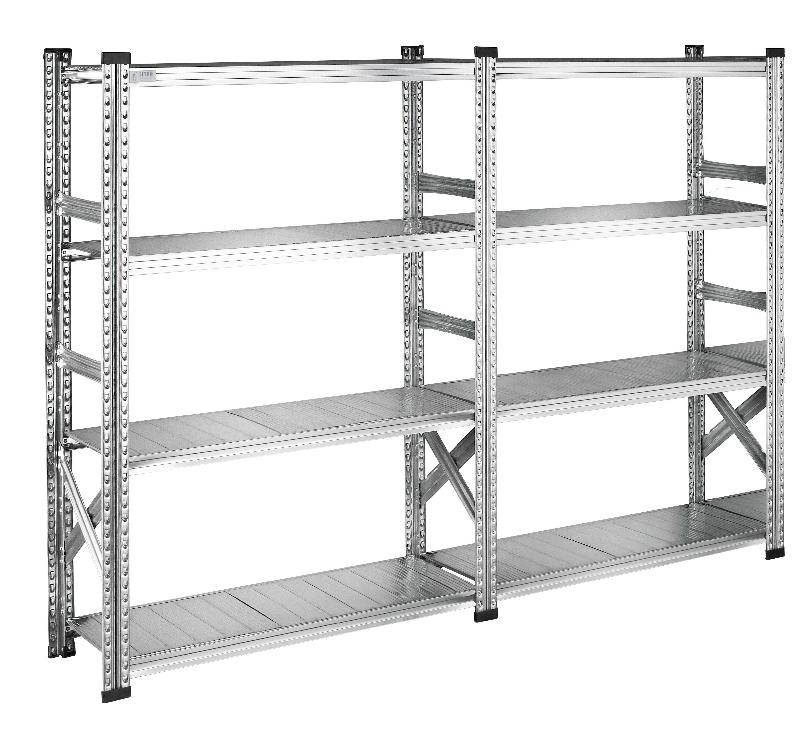 Rayonnage galvastar l.2180 x p.400 x h.1576 mm départ + suivant – 8800079 - Image 1