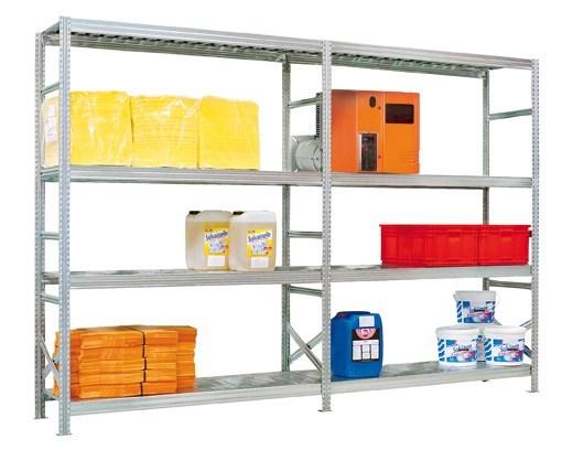 Kit rayonnage mi lourd longueur 3.6 m – charge 530 kg gv3 – 8890004 - Image 1