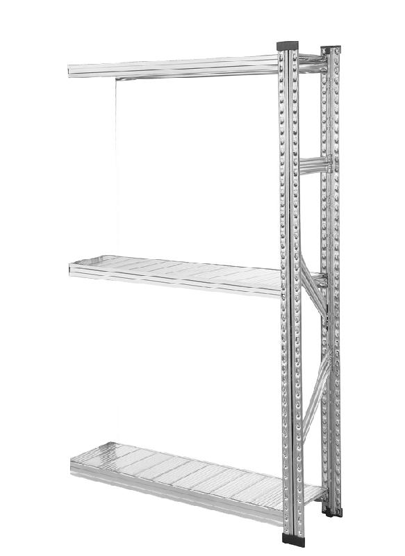 Rayonnage galvastar l.900 x p.320 x h.1576 mm suivant – 8800099 - Image 1
