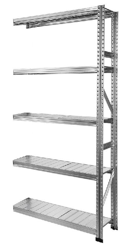 Rayonnage galvastar l.900 x p.320 x h.2500 mm suivant – 1820101 - Image 1