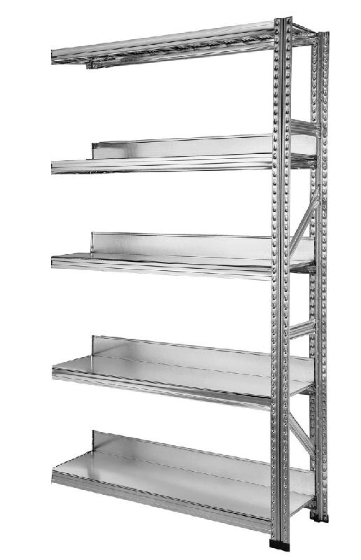 Kit suivant rayonnage tôles lisses et butée l.1050xp.600 mm – 1210405 - Image 1