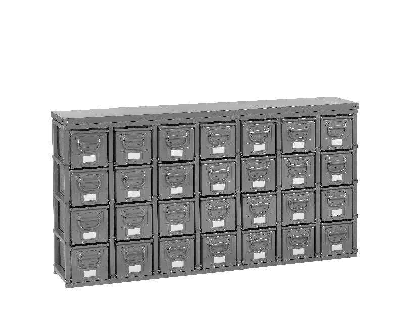 Plan de travail pour rack de rangement 28 postes 12.5 litres – 2702713 - Image 1