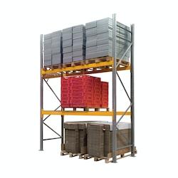 Provost Rayonnage lourd à palettes PROPAL – Elément départ – 900kg par niveau – gris acier 39230000000 - Image 1