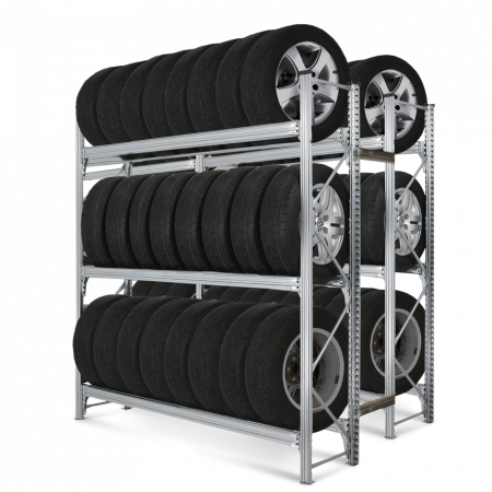 Rack à pneus charges lourdes – Double face 1