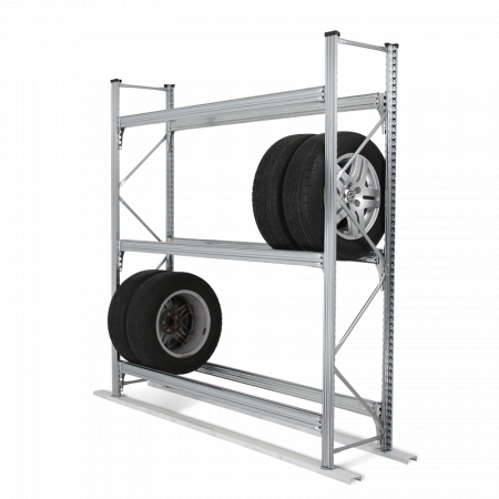Rack à pneus charges lourdes – Simple face - Image 1