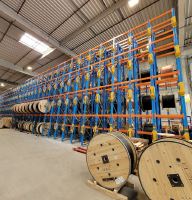 Rack à touret – securirack© – Rayonnage ergonomique pour stockage en hauteur et déroulage de câbles - Image 1