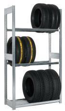 Rayonnage à pneus – Travée d&rsquo;extension 3 niveaux – 1058 mm de largeur – Charge 250 kg par niveau - Image 1