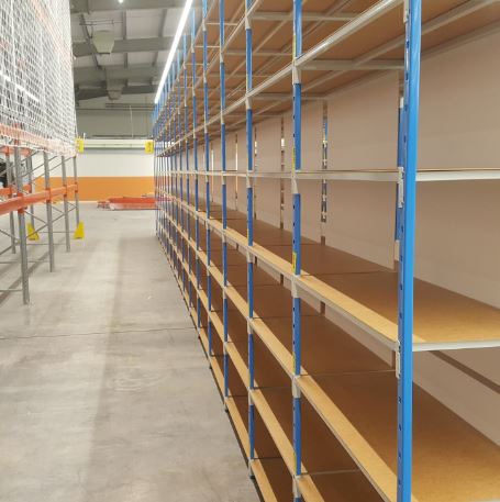 Rayonnage tubulaire robuste – stockage de cartons d&rsquo;archives et bidons – neuf ou occasion - Image 2