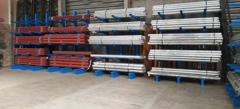 Rayonnage Cantilever type lourd – stockage charges longues et lourdes – neuf ou occasion - Image 1