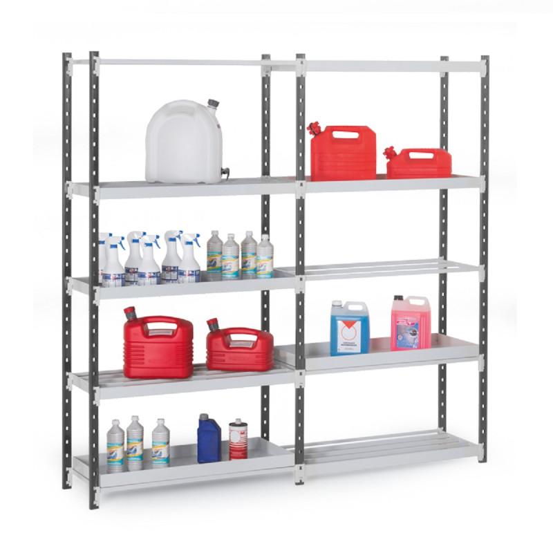 Rayonnage de rétention à 3 modèles de bacs - Image 1