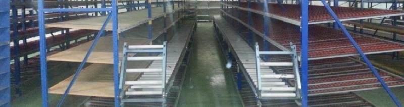 Rayonnage dynamique – Absices – Système LIFO/FIFO pour charges mi-lourdes et lourdes - Image 1