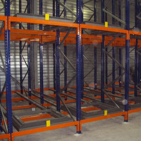 Rayonnage dynamique pour palettes cart pushback - Image 1