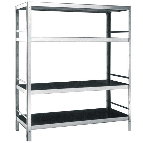 Étagère en acier inox avec 4 tablettes 2000 x 500 x 1800 mm – HCD0003 - Image 1