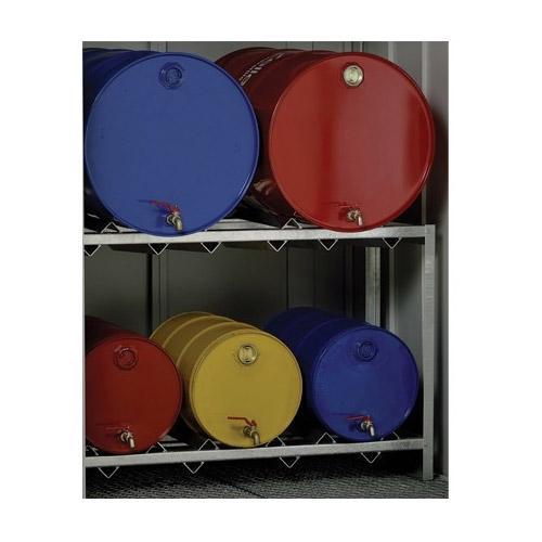 Rayonnage fûts avec 2 niveaux – CEMO – 11017 - Image 1