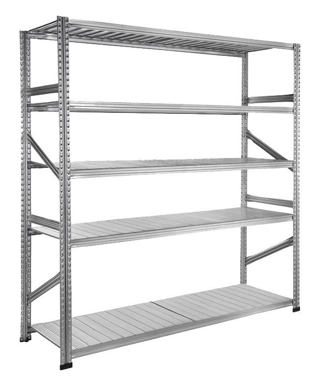 Rayonnage galvastar l.1800 x p.600 mm départ – 1820076 - Image 1