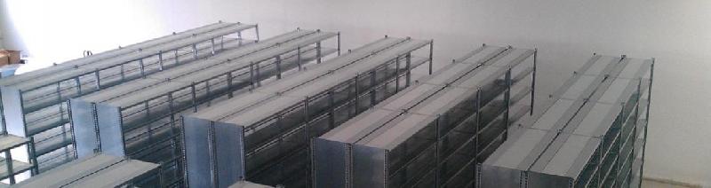 Rayonnage léger – tôlé ou à tablettes – charge jusqu&rsquo;à 300 kg par niveau – Absices - Image 1