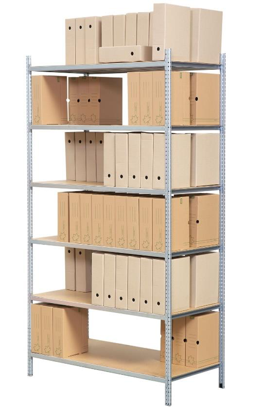 Rayonnage léger économique et anticorrosion – Bureaux et industrie – Montage sans outil - Image 1