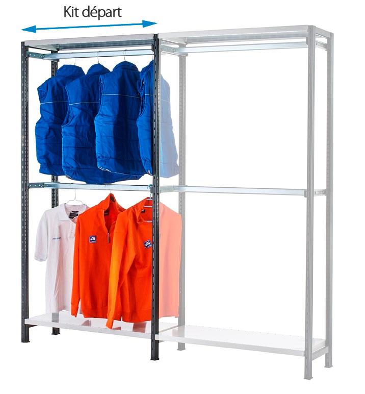 Rayonnage magasin vêtements ru l.970 mm – 1602730 - Image 1