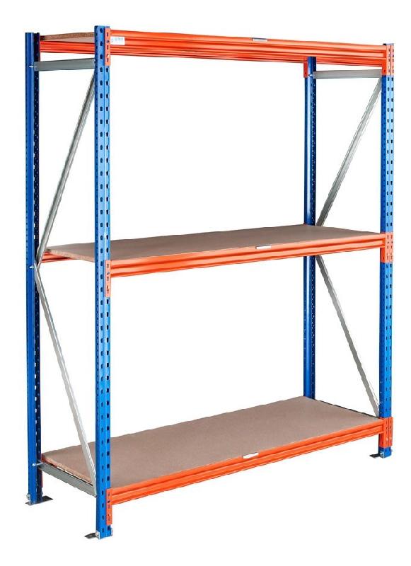 Rayonnage mi lourd gv4 l.1150 x p.800 x h.2000 mm – 5713423 - Image 1