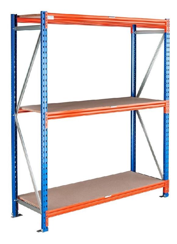 Rayonnage mi lourd gv4 l.2700 x p.600 x h.2500 mm – 5713531 - Image 1