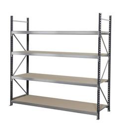 Rayonnage mi-lourd – hauteur 2400mm – 3 niveaux – OPS – stockage de produits volumineux - Image 1