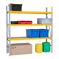 Rayonnage Mi-Lourd Prorack – Elément départ – 60 x 200 x 210cm PROVOST – gris acier 317070622 - Image 1