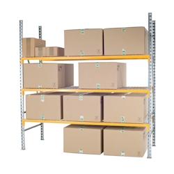 Rayonnage Mi-Lourd Prorack pour cartons – Elément départ – 60 x 210 x 210cm PROVOST – gris acier 317070625 - Image 1