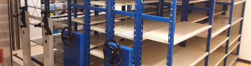 Rayonnage mobile –  absices - Image 1