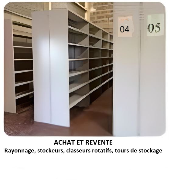 Rayonnage occasion archives - Image 1