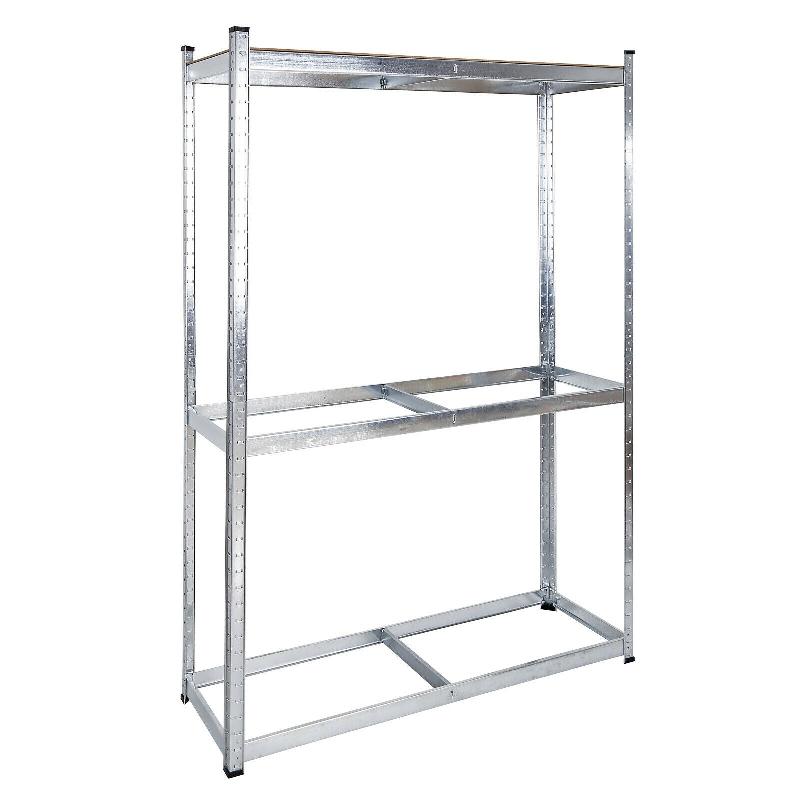 Rayonnage pour pneus – Rack à pneus 180 cm – Étagère d&rsquo;atelier lourde – Stockage 8 pneus – 16_0002740 - Image 1