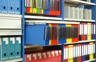 Rayonnage tôlé modulable – stockage et archivage – Hauteur jusqu&rsquo;à 3000 mm – Charge maxi 400 kg - Image 1