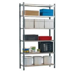 Rayonnage tubulaire autostable RAP – profondeur 50 cm – galvanisé et fonctionnel pour archives - Image 1