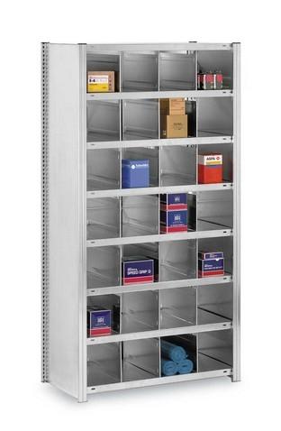 Rayonnages industriels à séparations – modulaires et extensibles – charge admissible 125kg par niveau - Image 1